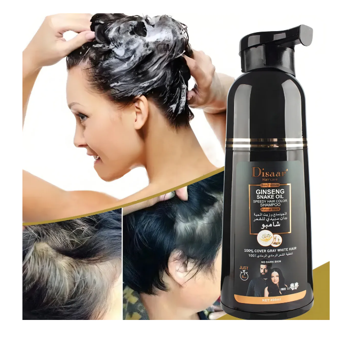 Champú/tinte Coloración Rápido Del Cabello, ANTICANAS