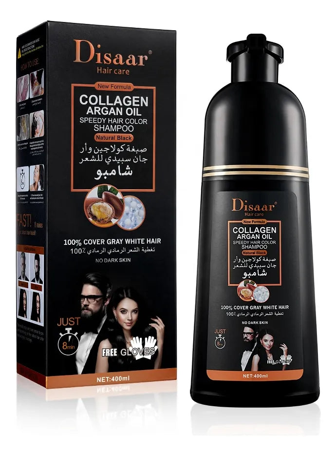 Champú/tinte Coloración Rápido Del Cabello, ANTICANAS