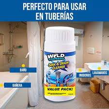 POTENTE LIMPIADOR PARA DESAGÜES BAÑO Y COCINA