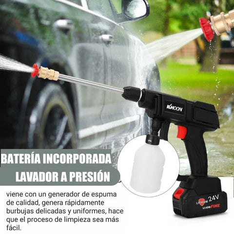 HIDROLAVADORA PORTATIL CON BATERIA