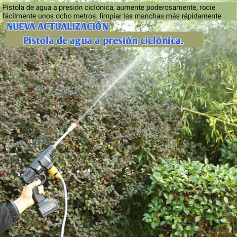 HIDROLAVADORA PORTATIL CON BATERIA