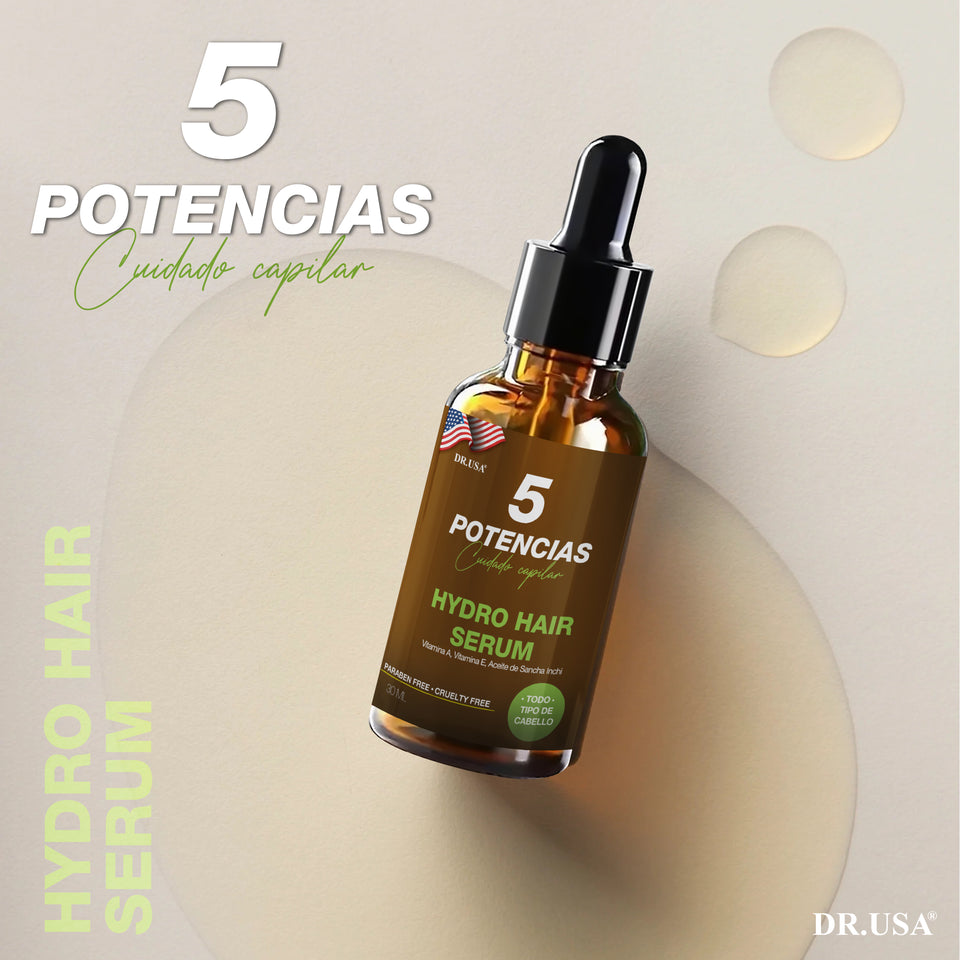 5 potencia caida de cabello