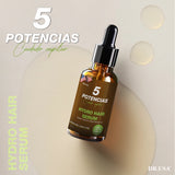 5 potencia caida de cabello